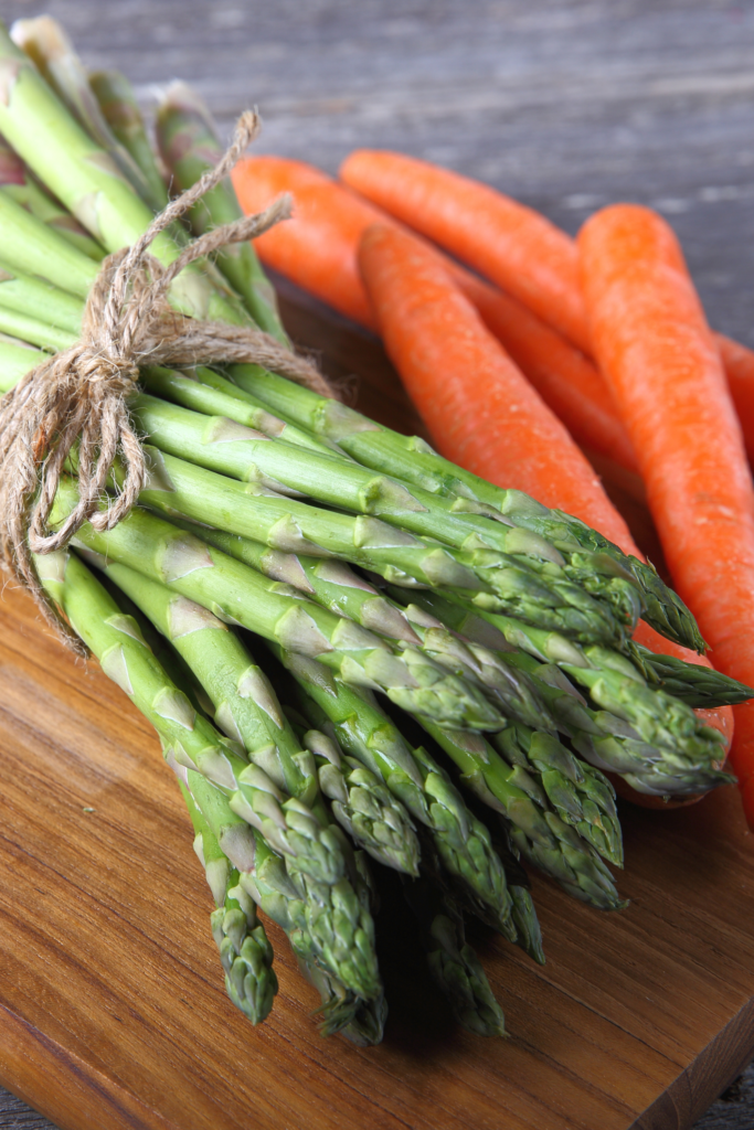 asparagus and carrots recipe