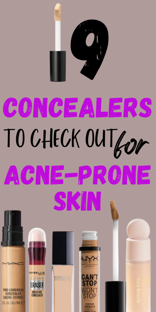non comedogenic concealers