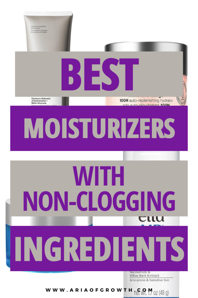 non comedogenic moisturizers