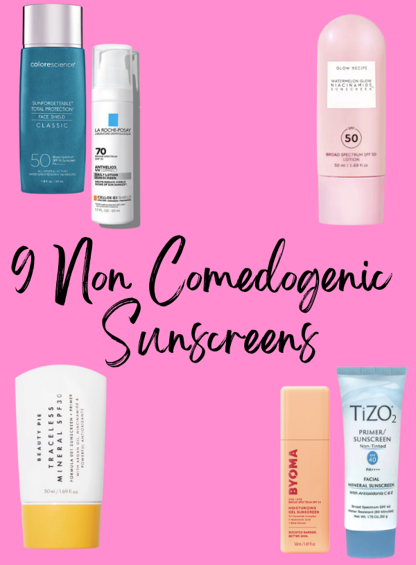 The 9 Best Non Comedogenic Sunscreens For Acne-Prone Skin