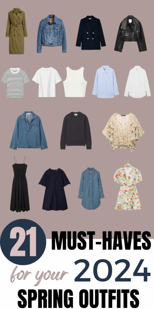 Best 21 Spring Capsule Wardrobe Essentials To Get In 2024 - Aria