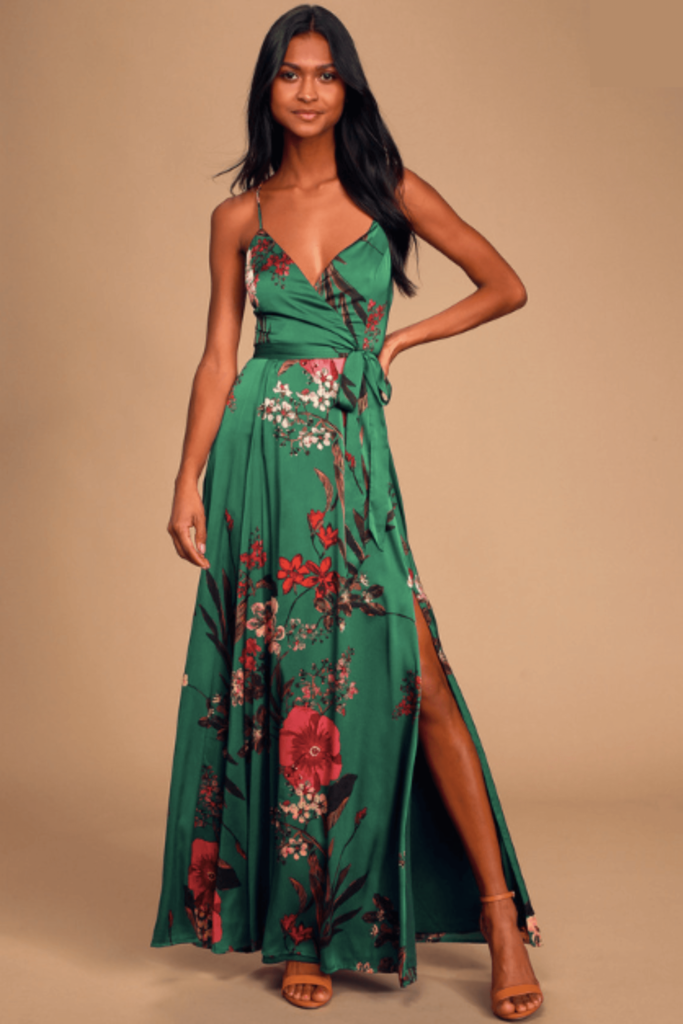 floral dresses to wear to a wedding